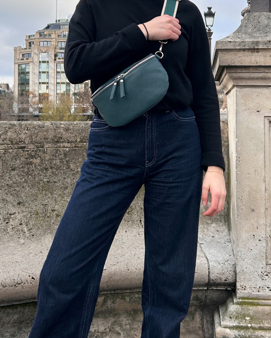 Sac Banina Bleu canard