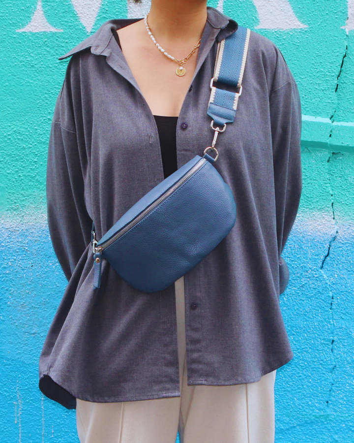 Sac Banina Bleu Gris