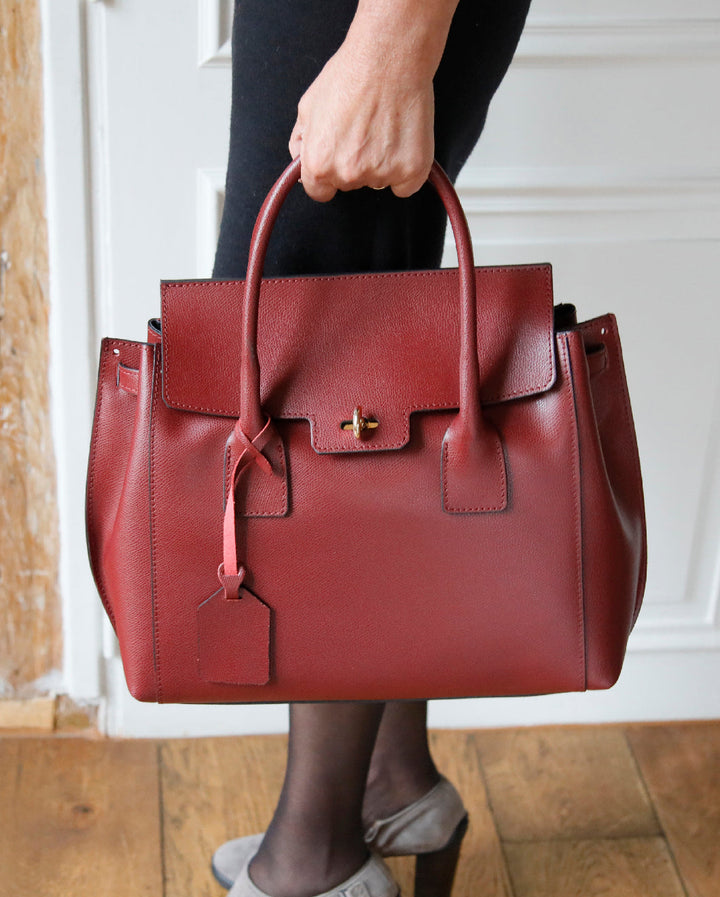 Sac Gabriella Lie de vin