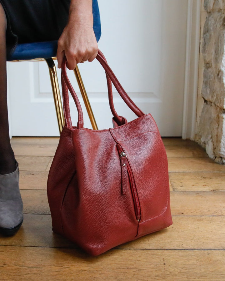 Sac Laura Bordeaux