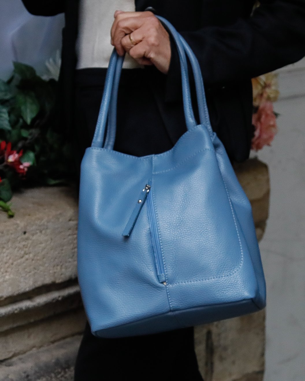 Sac Laura Bleu gris