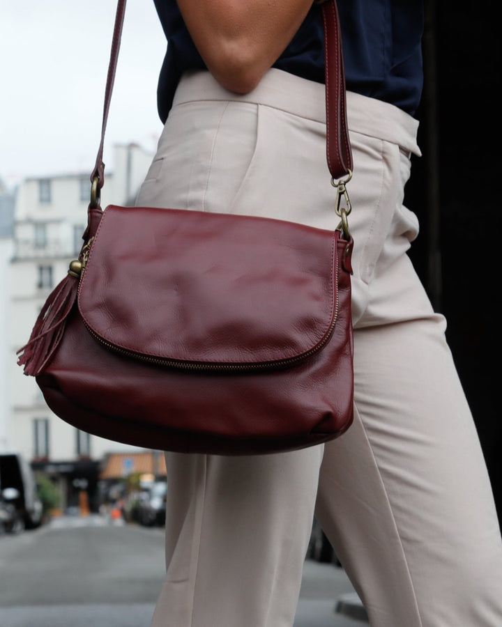 Sac Rosa Lie de vin