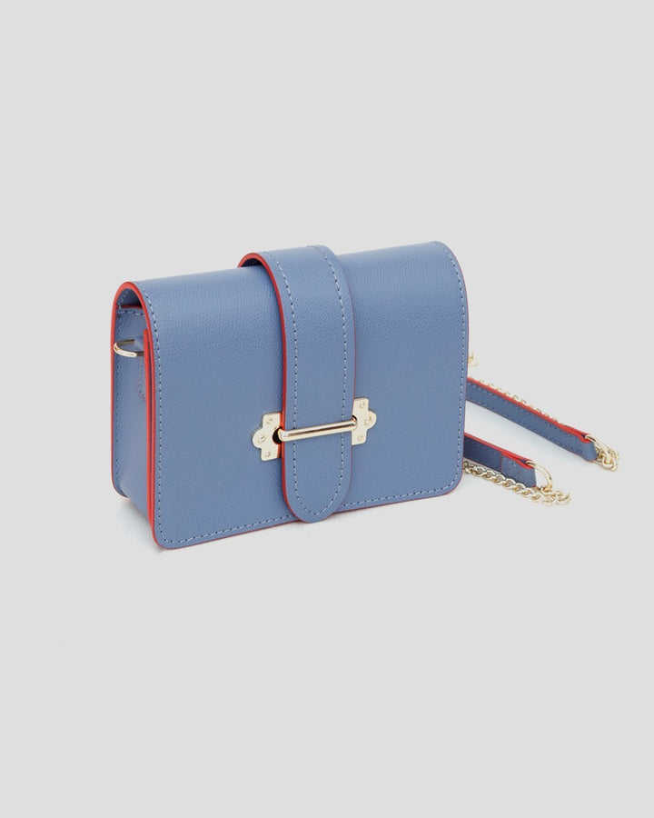 Sac Valentina Bleu gris