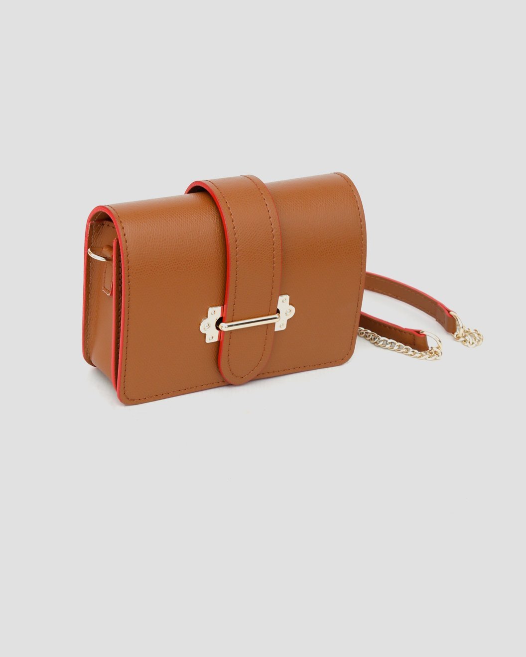 Sac Valentina Camel fonce