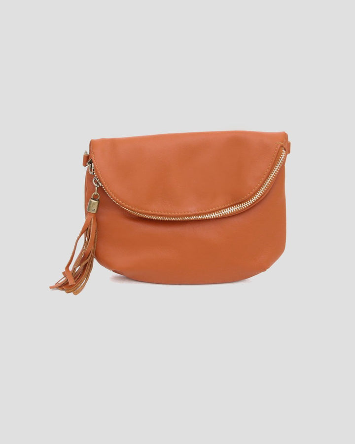 Sac Rosita Camel fonce